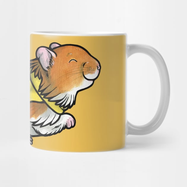 Syrian hamster by animalartbyjess